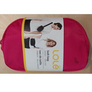 LOLE Unisex Belt Bag in Hot Pink NWT
